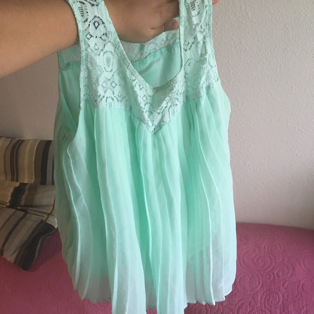 Adorable Mint Top